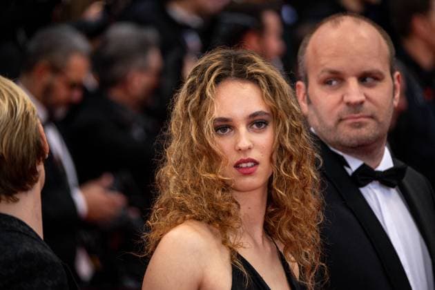 Cannes - Judith Godreche Me Too Action at Screening of Mad Max Furiosa AAR Tess Barthelemy attends the screening of Mad Max ?Furiosa?, as part of 77th edition of Cannes Film Festival, in Cannes, France, on May 15, 2024. Photo by Ammar Abd Rabbo ABACAPRESS.COM Cannes France  Copyright: xAbdxRabboxAmmar ABACAx