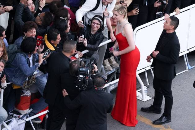Cannes Greta Gerwig Arrives At Furiosa Screening DB Greta Gerwig attending the Furiosa: A Mad Max Saga (Furiosa: Une Saga Mad Max) Red Carpet at the 77th annual Cannes Film Festival at Palais des Festivals on May 15, 2024 in Cannes, France. Photo by David Boyer ABACAPRESS.COM Cannes France  Copyright: xBoyerxDavid ABACAx