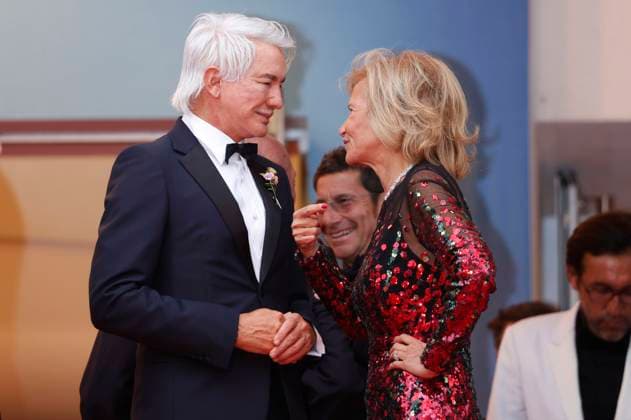 Baz Luhrmann and Iris Knobloch at the premiere of the feature film Furiosa A Mad Max Saga at the Festival de Cannes 2024 77 Cannes International Film Festival at the Palais des Festivals Cannes, 15 05 2024 Foto:xD.xBedrosianx xFuturexImagex furiosa_4636