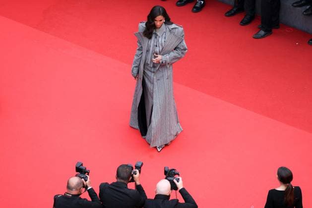 Cannes Furiosa: Une Saga Mad Max Screening DB Cindy Bruna attending the Furiosa: A Mad Max Saga (Furiosa: Une Saga Mad Max) Red Carpet at the 77th annual Cannes Film Festival at Palais des Festivals on May 15, 2024 in Cannes, France. Photo by David Boyer ABACAPRESS.COM Cannes France  Copyright: xBoyerxDavid ABACAx