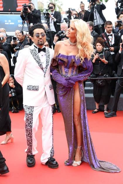 Furiosa: A Mad Max Saga Red Carpet in Cannes CANNES, FRANCE - MAY 15: Victoria Silvstedt attends the Furiosa: A Mad Max Saga (Furiosa: Une Saga Mad Max) Red Carpet at the 77th annual Cannes Film Festival at Palais des Festivals on May 15, 2024 in Cannes, France. CAP GOL GOL Cannes Provence-Alpes-CÃ te d Azur France Copyright: xRickxGold CapitalxPicturesx