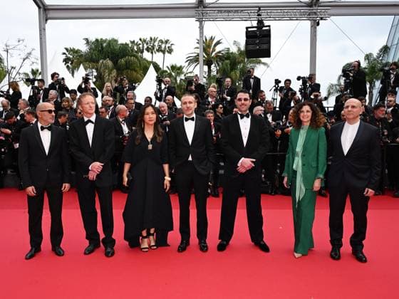 Cannes, 77th Cannes Film Festival 2024, Second red carpet evening of the film Furiosa: A Mad Max Saga In the photo: Teresa Mannino, Paolo Benzi  Copyright: xSimonexComix xipa-agency.netx xPoolxPhotoxEventsx03x IPA_Agency_IPA46112180