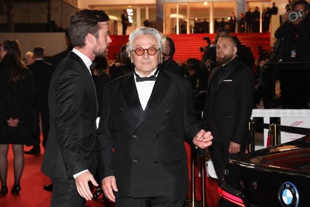 J Descente des marches du film Â Furiosa A Mad Max Saga Â lors du 77eme Festival International du Film de Cannes Tom Burke, George Miller Descente des marches du film Â Furiosa A Mad Max Saga Â lors du 77eme Festival International du Film de Cannes, au Palais des Festivals Ã Cannes On may 15th 2024 Jacovides Moreau Bestimage People leaving the red carpet of the movie Â Furiosa A Mad Max Saga Â during the 77th Cannes International Film Festival at the Palais des Festivals in Cannes, France On may 15th 2024 Cannes France  Copyright: xJACOVIDES-MOREAUx xBESTIMAGExJACOVIDES-MOREAUx xBESTIMAGEx