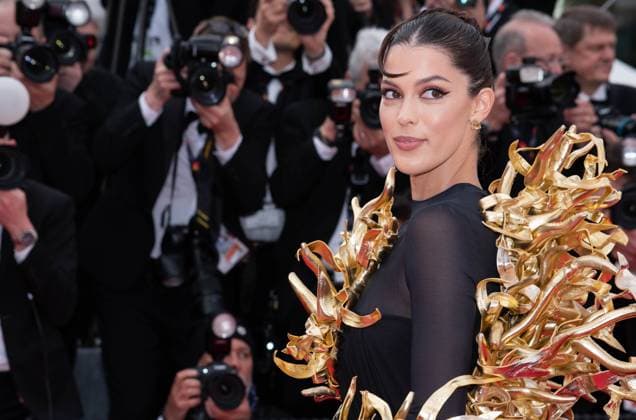 7eme Festival International du Film de Cannes MontÃ e des marches du film Furiosa A Mad Max Story 77th International Cannes Film Festival Red Carpet for Furiosa A Mad Max Story movie 304969 2024 05 15 Cannes France Mittenaere, Iris Miss France 2016  Copyright: xAnthonyxCarrelx xStarfacex STAR_304969_010