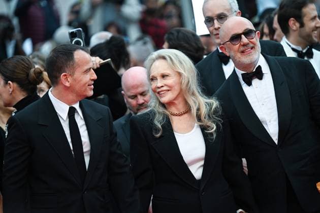 77eme Festival International du Film de Cannes MontÃ e des marches du Film Furiosa Mad Max Festival de Cannes 2024 77e Ã dition montee du film Furiosa Faye Dunaway 304973 2024 05 15 Cannes France  Copyright: xLionelxGuericolas MPPx STAR_304973_158