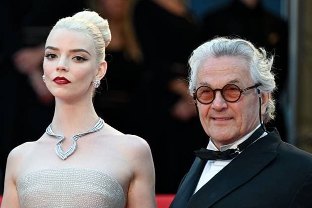 77eme Festival International du Film de Cannes MontÃ e des marches du Film Furiosa Mad Max Festival de Cannes 2024 77e Ã dition montee du film Furiosa Anya Taylor Joy, George Miller 304973 2024 05 15 Cannes France  Copyright: xLionelxGuericolas MPPx STAR_304973_206