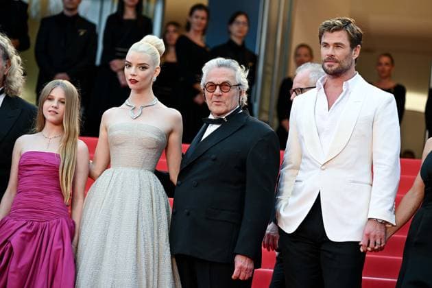 77eme Festival International du Film de Cannes MontÃ e des marches du Film Furiosa Mad Max Festival de Cannes 2024 77e Ã dition montee du film Furiosa 304973 2024 05 15 Cannes France  Copyright: xLionelxGuericolas MPPx STAR_304973_222