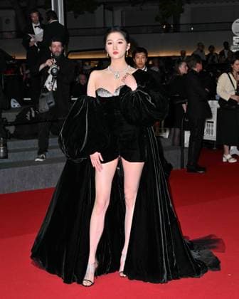 Cannes, 77th Cannes Film Festival 2024, Red Carpet of the film Pigen med nalen In the photo: Guan Xiaotong  Copyright: xManuelexMangiarottix xipa-agencyx xPoolxPhotoxEventsx03x IPA_Agency_IPA46114609