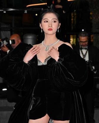 Cannes, 77th Cannes Film Festival 2024, Red Carpet of the film Pigen med nalen In the photo: Guan Xiaotong  Copyright: xManuelexMangiarottix xipa-agencyx xPoolxPhotoxEventsx03x IPA_Agency_IPA46114618
