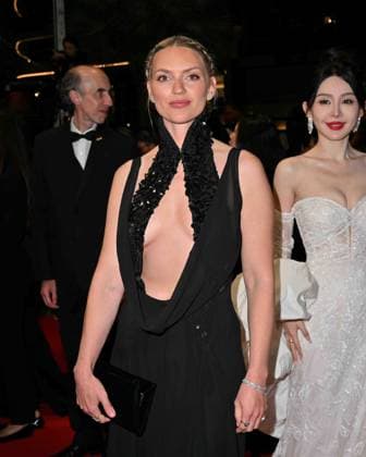Cannes, 77th Cannes Film Festival 2024, Red Carpet of the film Pigen med nalen In the photo: Fancy Alexandersson  Copyright: xManuelexMangiarottix xipa-agencyx xPoolxPhotoxEventsx03x IPA_Agency_IPA46114674