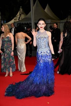 Cannes, 77th Cannes Film Festival 2024, Red carpet of the film Pigen Med Nalen . In the photo: Guest  Copyright: xSimonexComix xipa-agency.netx xPoolxPhotoxEventsx03x IPA_Agency_IPA46115063