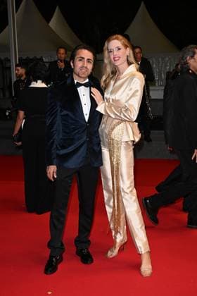 Cannes, 77th Cannes Film Festival 2024, Red carpet of the film Pigen Med Nalen . In the photo: Mehmet Åžah Ã‡elik and Wilma Elles  Copyright: xSimonexComix xipa-agency.netx xPoolxPhotoxEventsx03x IPA_Agency_IPA46115162
