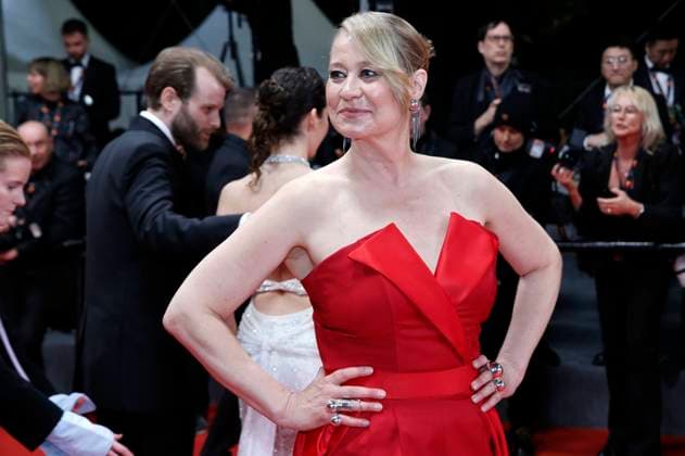 Trine Dyrholm at the premiere of the feature film Pigen med nalen The Girl with the Needle at the Festival de Cannes 2024 77 Cannes International Film Festival at the Palais des Festivals Cannes, 15 05 2024 Foto:xD.xBedrosianx xFuturexImagex needle_4520