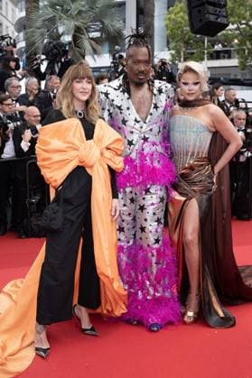 Annual Cannes Film Festival - Furiosa: A Mad Max Saga - Cannes DN Daphne Burky, Kiddy Smile and Nicky Doll attend the screening of Furiosa: A Mad Max Saga during the 77th annual Cannes Film Festival at Palais des Festivals, on May 15, 2024 in Cannes, France. Photo by David NIVIERE ABACAPRESS.COM CANNES France  Copyright: xNivierexDavid ABACAPRESS.COMx