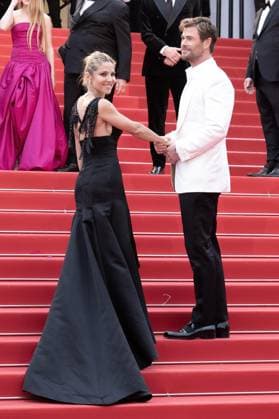 Annual Cannes Film Festival - Furiosa: A Mad Max Saga - Cannes DN Elsa Pataky and Chris Hemsworth attend the screening of Furiosa: A Mad Max Saga during the 77th annual Cannes Film Festival at Palais des Festivals, on May 15, 2024 in Cannes, France. Photo by David NIVIERE ABACAPRESS.COM CANNES France  Copyright: xNivierexDavid ABACAPRESS.COMx