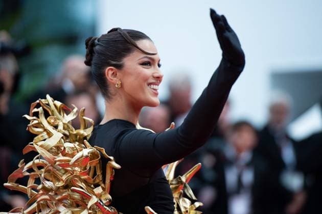 Cannes Furiosa A Mad Max Saga Premiere Iris Mittenaere attending the Furiosa: A Mad Max Saga (Furiosa: Une Saga Mad Max) as part of the 77th Cannes International Film Festival in Cannes, France on May 15, 2024. Photo by Aurore Marechal ABACAPRESS.COM Cannes France  Copyright: xMarechalxAurore ABACAx
