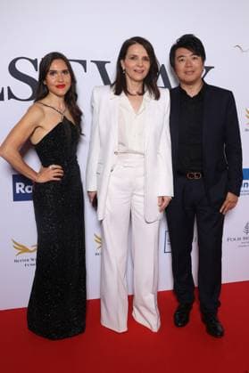 Cannes - Better Wolf Fundation Gala Joyce Jonathan, Juliette Binoche and Lang Lang attends a Better Wolf Fundation Gala at the 77th annual Cannes Film Festival at Carlton Hotel on May 15, 2024 in Cannes, France. Photo by Jerome DominÃ ABACAPRESS.COM  Copyright: xDominexJerome ABACAx