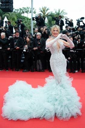 Cannes Furiosa A Mad Max Saga Premiere Hofit Golan attending the Furiosa: A Mad Max Saga (Furiosa: Une Saga Mad Max) as part of the 77th Cannes International Film Festival in Cannes, France on May 15, 2024. Photo by Aurore Marechal ABACAPRESS.COM Cannes France  Copyright: xMarechalxAurore ABACAx