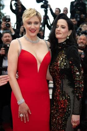 Cannes Furiosa A Mad Max Saga Premiere Greta Gerwig and Eva Green attending the Furiosa: A Mad Max Saga (Furiosa: Une Saga Mad Max) as part of the 77th Cannes International Film Festival in Cannes, France on May 15, 2024. Photo by Aurore Marechal ABACAPRESS.COM Cannes France  Copyright: xMarechalxAurore ABACAx