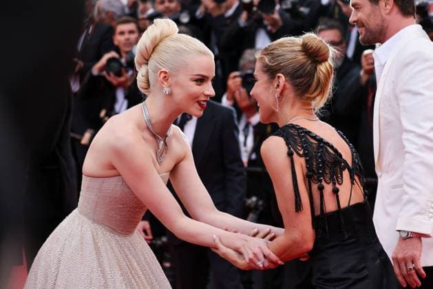 Cannes - Furiosa: A Mad Max Saga Red Carpet Elsa Pataky and Anya Taylor-Joy attend the Furiosa: A Mad Max Saga (Furiosa: Une Saga Mad Max) Red Carpet at the 77th annual Cannes Film Festival at Palais des Festivals on May 15, 2024 in Cannes, France. Photo by Shootpix ABACAPRESS.COM Cannes France  Copyright: xShootpix ABACAx