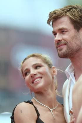 Cannes - Furiosa: A Mad Max Saga Screening Chris Hemsworth and Elsa Pataky attends the screening of the movie Furiosa A Mad Max Saga at the 77th annual Cannes Film Festival at Palais des Festivals on May 15, 2024 in Cannes, France. Photo by Franck Castel ABACAPRESS.COM Cannes France  Copyright: xCastelxFranck ABACAx
