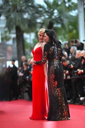 Cannes - Furiosa: A Mad Max Saga Screening Greta Gerwig, President of the Jury, and Eva Green, Jury Member, attends the screening of the movie Furiosa A Mad Max Saga at the 77th annual Cannes Film Festival at Palais des Festivals on May 15, 2024 in Cannes, France. Photo by Franck Castel ABACAPRESS.COM Cannes France  Copyright: xCastelxFranck ABACAx