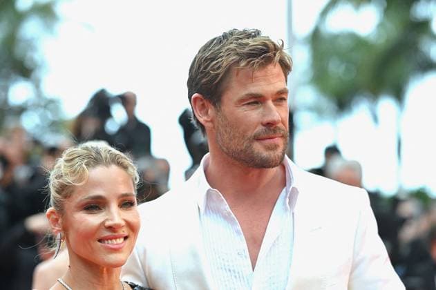 Cannes - Furiosa: A Mad Max Saga Screening Chris Hemsworth and Elsa Pataky attends the screening of the movie Furiosa A Mad Max Saga at the 77th annual Cannes Film Festival at Palais des Festivals on May 15, 2024 in Cannes, France. Photo by Franck Castel ABACAPRESS.COM Cannes France  Copyright: xCastelxFranck ABACAx