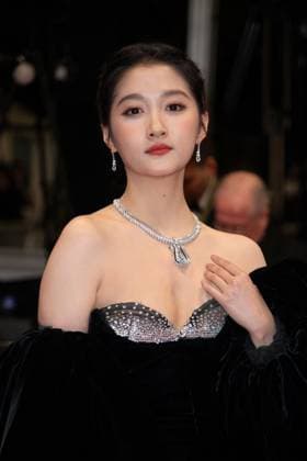 Cannes The Girl with the Needle Premiere Guan Xiaotong attending the Pigen Med Nalen (The Girl with the Needle) as part of the 77th Cannes International Film Festival in Cannes, France on May 15, 2024. Photo by Aurore Marechal ABACAPRESS.COM Cannes France  Copyright: xMarechalxAurore ABACAx