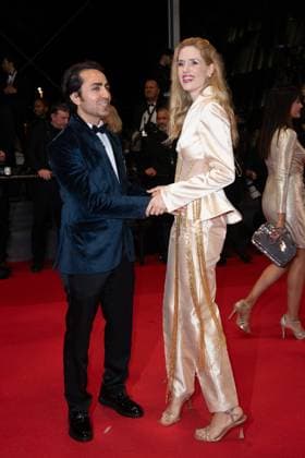 Cannes The Girl with the Needle Premiere Wilma Elles and Mehmet Sah Celik attending the Pigen Med Nalen (The Girl with the Needle) as part of the 77th Cannes International Film Festival in Cannes, France on May 15, 2024. Photo by Aurore Marechal ABACAPRESS.COM Cannes France  Copyright: xMarechalxAurore ABACAx