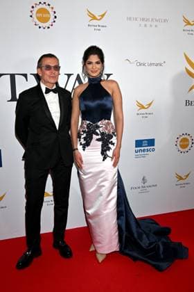Better World Fund gala evening at the Carlton Hotel in Cannes during the 77th Cannes Film Festival 202 Manuel Collas de la Roche, president and founder of the Better World Fund, and guest during the Better World Fund gala evening at the Carlton Hotel in Cannes during the 77th Cannes Film Festival 2024 on May 15 Bruno Bebert Bestimage Better World Fund gala evening at the Carlton Hotel in Cannes during the 2024 Cannes Film Festival on May 15 Cannes France  Copyright: xBrunoxBebertx xBestimagexBrunoxBebertx xBestimagex