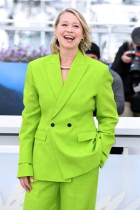 Cannes, 77th Cannes Film Festival 2024 Photocall film Pigen Med Nalen (The Girl With The Needle) In the photo: Trine Dyrholm  Copyright: xAlbertoxTerenghix xipa-agency.nex xPoolxPhotoxEventsx03x IPA_Agency_IPA46128312