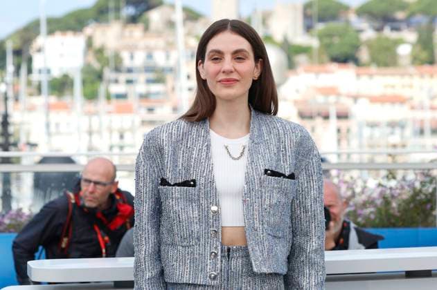 Vic Carmen Sonne at the photocall for the feature film Pigen med nalen The Girl with the Needle at the Festival de Cannes 2024 77 Cannes International Film Festival at the Palais des Festivals Cannes, 16 05 2024 Foto:xD.xBedrosianx xFuturexImagex nalen_4532