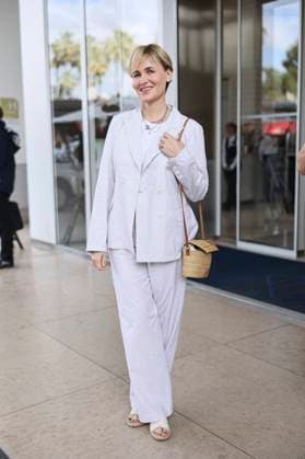 Cannes - Judith Godreche At The Martinez Judith Godreche is spotted at Hotel Martinez during 77th Cannes Film Festival in Cannes, France on May 16, 2024. Photo by Marco Piovanotto ABACAPRESS.COM Cannes France  Copyright: xPiovanottoxMarco ABACAx