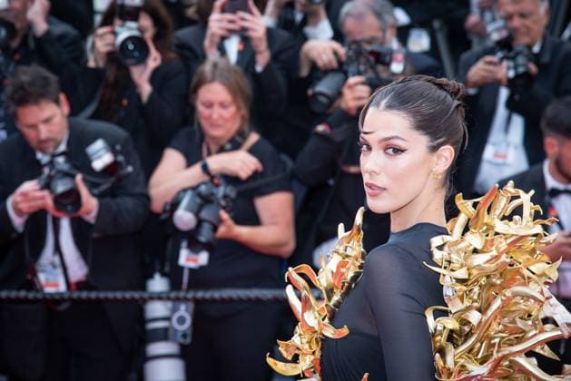 May 15, 2024, London, United Kingdom: Iris Mittenaere attends the Furiosa: A Mad Max Saga (Furiosa: Une Saga Mad Max) Red Carpet at the 77th Annual Cannes Film Festival at Palais des Festivals in Cannes. London United Kingdom - ZUMAs197 20240515_aaa_s197_467 Copyright: xLoredanaxSangiulianox