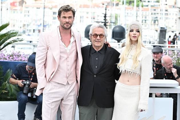 Annual Cannes Film Festival - Furiosa: A Mad Max Saga Photocall - Cannes DN Chris Hemsworth, George Miller and Anya Taylor-Joy attend the Furiosa: A Mad Max Saga Furiosa: Une Saga Mad Max) Photocall at the 77th annual Cannes Film Festival at Palais des Festivals on May 16, 2024 in Cannes, France. Photo by David NIVIERE ABACAPRESS.COM CANNES France  Copyright: xNivierexDavid ABACAPRESS.COMx