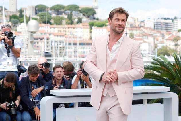 Chris Hemsworth at the photocall for the movie Furiosa A Mad Max Saga at the Festival de Cannes 2024 77 Cannes International Film Festival at the Palais des Festivals Cannes, 16 05 2024 Foto:xD.xBedrosianx xFuturexImagex furiosa_call_4566