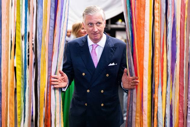 Entertainment Bilder des Tages King Philippe - Filip of Belgium pictured during a royal visit to the Zinneke non-profit organization in Brussels, Thursday 16 May 2024. Best known for organizing the Zinneke Parade, this non-profit organization brings together residents from different districts of the capital to carry out creative projects that stimulate social cohesion, training and the circular economy, notably through the ressourcerie where the materials needed to build the floats are sourced, and participatory workshops. The King discovers the floats that will take part in this year s parade, visits the metal workshop and attends a hip hop demonstration. He also meets two Zinnodes, groups of residents who work together to develop a common artistic project in line with  LAURIExDIEFFEMBACQ 92760005