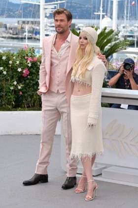 Furiosa A Mad Max Saga photocall at 77th Festival de Cannes - Cannes, France CANNES, FRANCE. May 16, 2024: Chris Hemsworth & Anya Taylor-Joy at the Furiosa A Mad Max Saga photocall at the 77th Festival de Cannes. Picture: Paul Smith Featureflash Cannes France  Copyright: xPaulxSmithx xFeatureflashx
