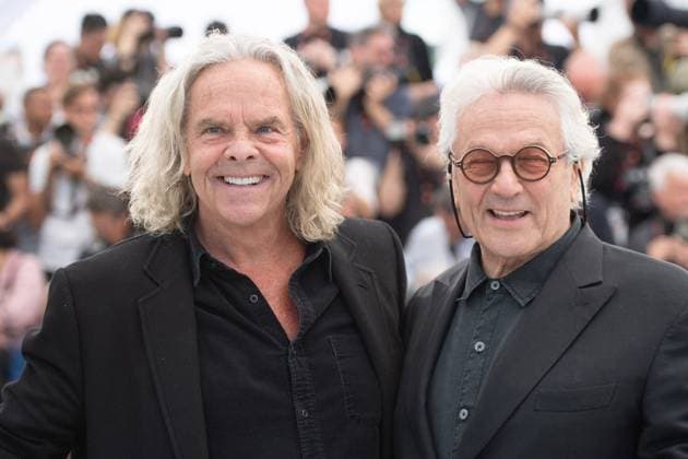 Cannes Furiosa A Mad Max Saga Photocalll Doug Mitchell and George Miller attending the Furiosa: A Mad Max Saga Photocall as part of the 77th Cannes International Film Festival in Cannes, France on May 16, 2024. Photo by Aurore Marechal ABACAPRESS.COM Cannes France  Copyright: xMarechalxAurore ABACAx