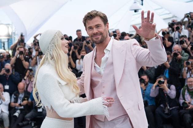 Cannes Furiosa A Mad Max Saga Photocalll Anya Taylor-Joy and Chris Hemsworth attending the Furiosa: A Mad Max Saga Photocall as part of the 77th Cannes International Film Festival in Cannes, France on May 16, 2024. Photo by Aurore Marechal ABACAPRESS.COM Cannes France  Copyright: xMarechalxAurore ABACAx