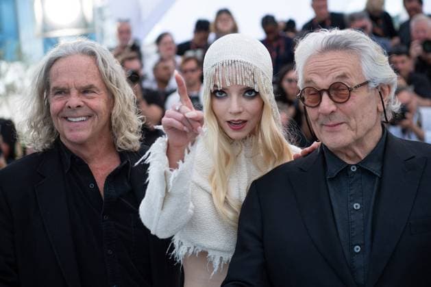 Cannes Furiosa A Mad Max Saga Photocalll Doug Mitchell, Anya Taylor-Joy and George Miller attending the Furiosa: A Mad Max Saga Photocall as part of the 77th Cannes International Film Festival in Cannes, France on May 16, 2024. Photo by Aurore Marechal ABACAPRESS.COM Cannes France  Copyright: xMarechalxAurore ABACAx