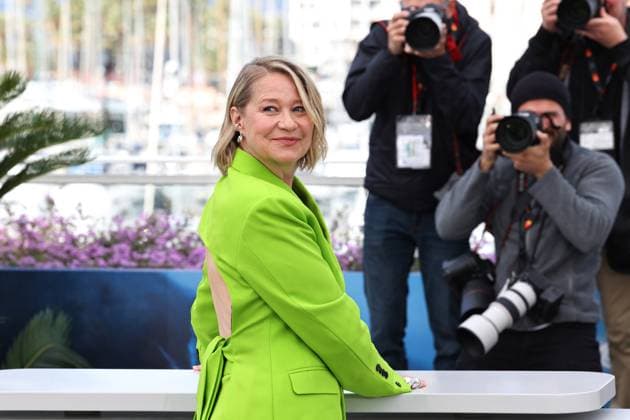 May 16, 2024, Cannes, Alpes-Maritimes, France: The Cannes Film Festival is taking place i Cannes, France from May 14 to 25, 2024. Trine Dyrholm at the Pigen Med Nalen film Photo Call Cannes France - ZUMAt227 20240516_zip_t227_008 Copyright: xMarinaxTakimotox