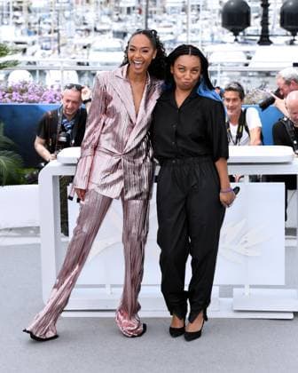Cannes, 77th Cannes Film Festival 2024 Photocall film On Becoming A Guinea Fowl In the photo: Susan Chardy, Rungano Nyoni  Copyright: xAlbertoxTerenghix xipa-agency.nex xPoolxPhotoxEventsx03x IPA_Agency_IPA46134185