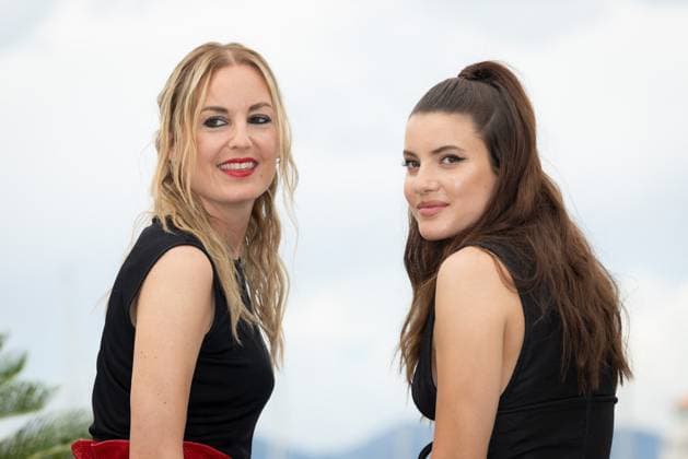 Cannes - Diamant Brut (Wild Diamond) Photocall Agathe Riedinger and Malou Khebizi attend Diamant Brut (Wild Diamond) Photocall at the 77th annual Cannes Film Festival at Palais des Festivals on May 16, 2024 in Cannes, France. Photo by Shootpix ABACAPRESS.COM Cannes France  Copyright: xShootpix ABACAx
