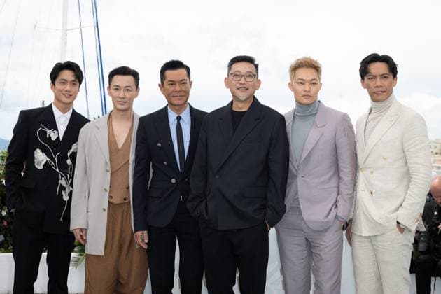 Cannes - Twilight Of The Warriors: Walled In (City Of Darkness) Photocall German Cheung, Tony Wu, Soi Cheang, Louis Koo, Raymond Lam and Terrance Lau attend the Twilight of the Warriors: Walled In (City Of Darkness) Photocall at the 77th annual Cannes Film Festival at Palais des Festivals on May 16, 2024 in Cannes, France. Photo by Shootpix ABACAPRESS.COM Cannes France  Copyright: xShootpix ABACAx