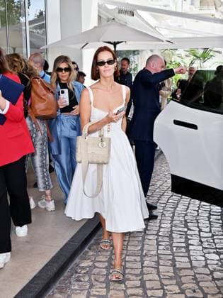 Cannes, 77th Cannes Film Festival 2024, Day 3, Arrivals at Hotel Martinez Cannes, 77th Cannes Film Festival 2024, day 3 - arrivals at the hotel. In the photo: Maeva Coucke Cannes France  Copyright: xIPA ABACAx