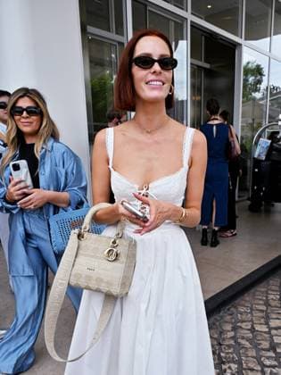 Cannes, 77th Cannes Film Festival 2024, Day 3, Arrivals at Hotel Martinez Cannes, 77th Cannes Film Festival 2024, day 3 - arrivals at the hotel. In the photo: Maeva Coucke Cannes France  Copyright: xIPA ABACAx