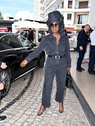 Cannes, 77th Cannes Film Festival 2024, Day 3, Arrivals at Hotel Martinez Cannes, 77th Cannes Film Festival 2024, day 3 - arrivals at the hotel. In the photo: Jacques Bernard Ickx and Khadja Nin Cannes France  Copyright: xIPA ABACAx