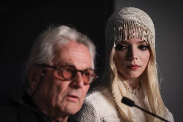 Cannes - Furiosa Press Conference George Miller, Anya Taylor-Joy attend the Furiosa: A Mad Max Saga (Furiosa: Une Saga Mad Max) press conference ahead of the 77th annual Cannes Film Festival at Palais des Festivals on May 16, 2024 in Cannes, France. Photo by David Boyer ABACAPRESS.COM Cannes France  Copyright: xBoyerxDavid ABACAx
