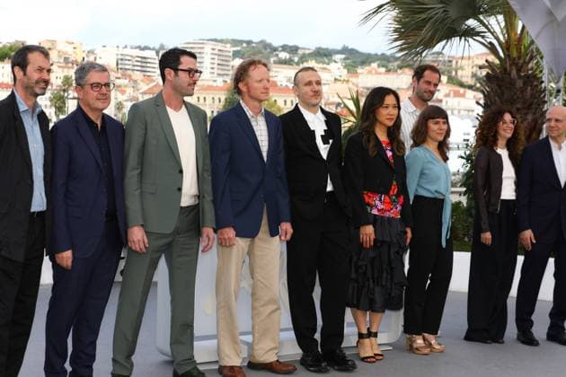 May 16, 2024, Cannes, Cote D azur, France: Les Damno s aka The Damned cast and crew during the photocall at the 77th Annual Cannes Film Festival at Palais des Festivals in Cannes, France Cannes France - ZUMAc179 20240516_zep_c179_138 Copyright: xMickaelxChavetx